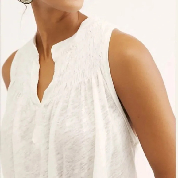 We The Free New‎ To Town Tank Top White Women’s XS - Picture 5 of 8